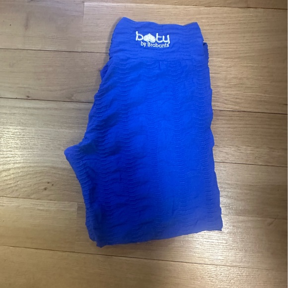 Booty by Brabants Blue Cropped Original Leggings - Picture 2 of 2